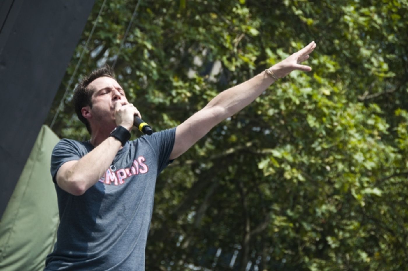 Photo Coverage: ADDAMS FAMILY, MEMPHIS, et al. Perform at Broadway in Bryant Park!  Image
