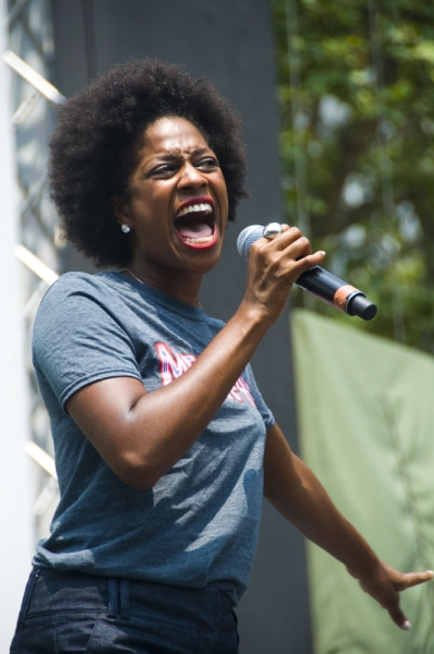 Photo Coverage: ADDAMS FAMILY, MEMPHIS, et al. Perform at Broadway in Bryant Park!  Image