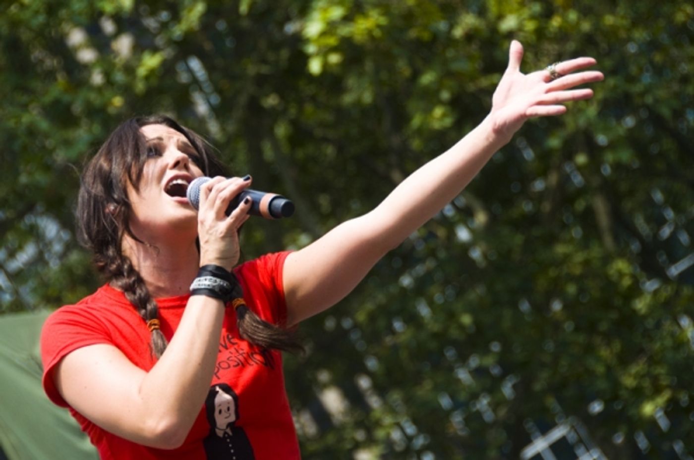 Photo Coverage: ADDAMS FAMILY, MEMPHIS, et al. Perform at Broadway in Bryant Park!  Image