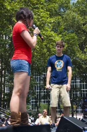 Rachel Potter & Jesse Swenson @ BroadwayWorld Rachel Potter & Jesse Swenson Photo