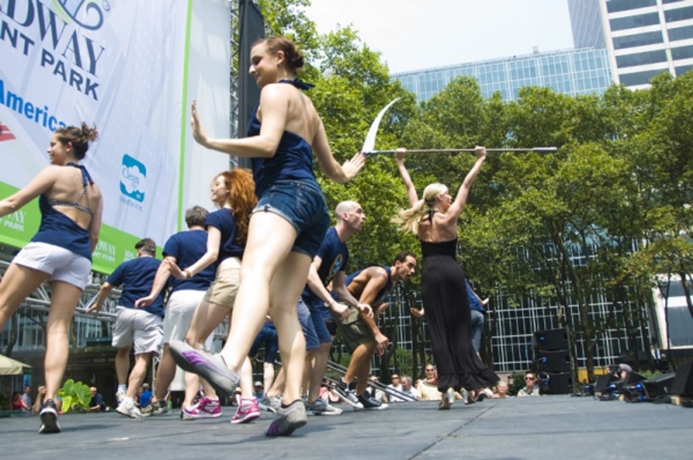 Photo Coverage: ADDAMS FAMILY, MEMPHIS, et al. Perform at Broadway in Bryant Park!  Image