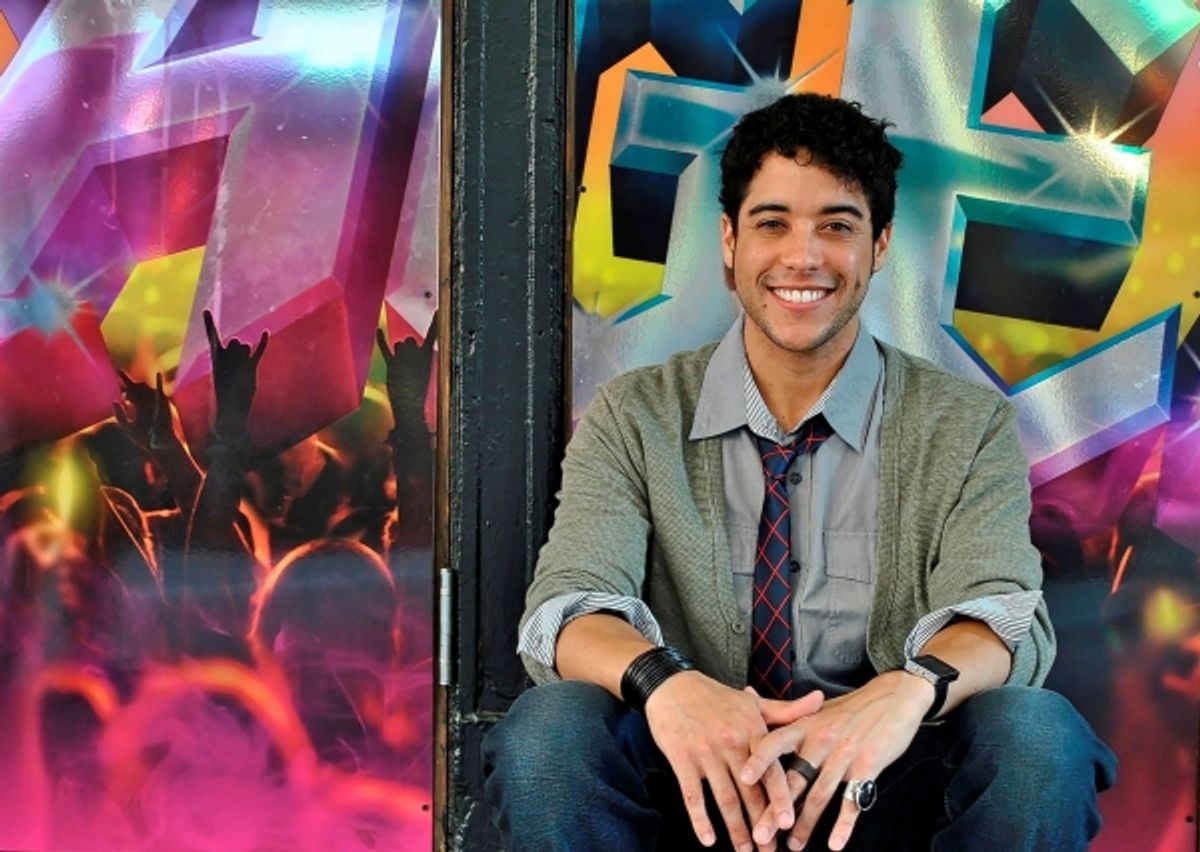 Dan Domenech poses for BroadwayWorld.com at 