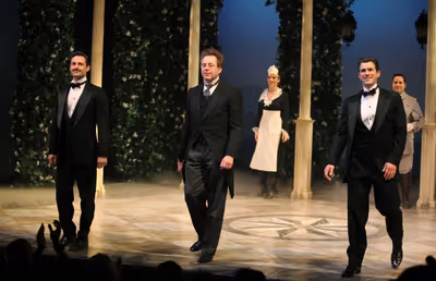 Max Von Essen, Don Stephenson, Matt Cavenaugh during the Roundabout Theatre Company's Photo