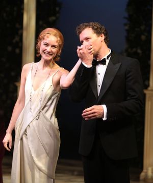 Jill Paice & Kevin Earley ( Understudy for Julian Ovenden ) during the Roundabout Theatre Company's Opening Night Curtain Call for 'Death Takes A Holiday' in New York City. @ BroadwayWorld Jill Paice & Kevin Earley ( Understudy for Julian Ovenden ) during the Roundabout The Photo