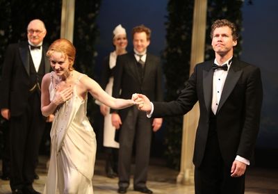 Jill Paice & Kevin Earley during the Roundabout Theatre Company's Opening Night Curta Photo