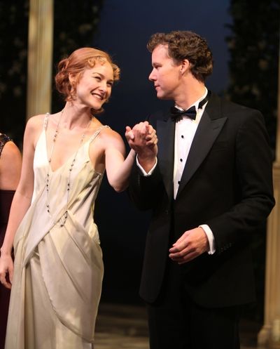 Jill Paice & Kevin Earley ( Understudy for Julian Ovenden ) during the Roundabout The Photo