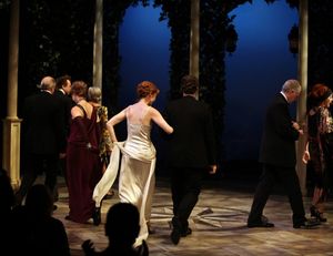 Jill Paice & Kevin Earley ( Understudy for Julian Ovenden ) with ensemble during the Roundabout Theatre Company's Opening Night Curtain Call for 'Death Takes A Holiday' in New York City. @ BroadwayWorld Jill Paice & Kevin Earley ( Understudy for Julian Ovenden ) with ensemble during the Photo