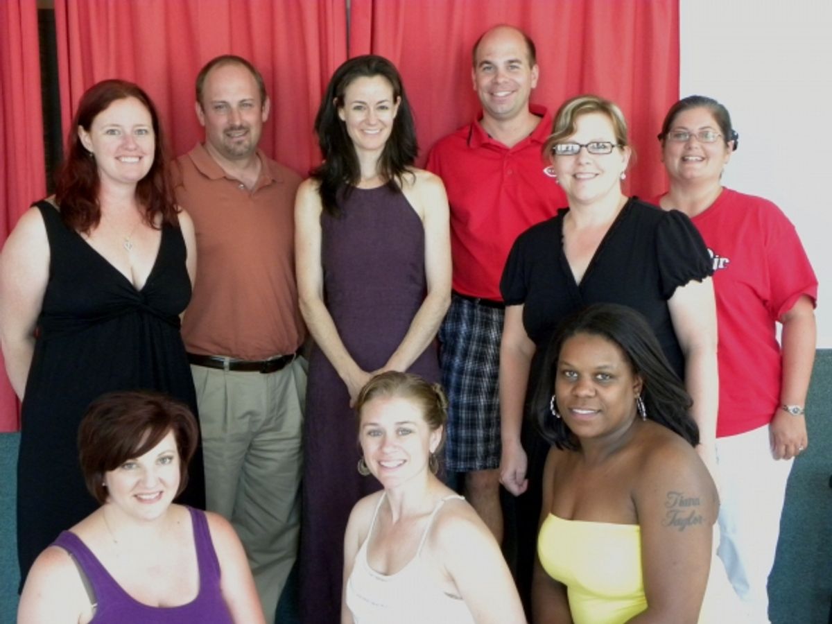 John Jung (North Bend, OH) Tiffany Dunagan (Mint Hill, NC) Paula Chanda (Lubbock, TX) Rozalynn Fulton (Greensboro, NC) Nicole McGann (Walnut Creek, CA) Lynne Bordelon (Ponchatoula, LA) Shell Ramirez (Avondale Estates,GA) Stephen Spicher (Casper, WY)  at 