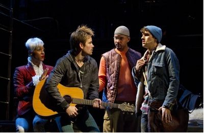 Michael Rodriguez, Matt Shingledecker, Nicholas Christopher and Adam Chanler-Berat
 Photo