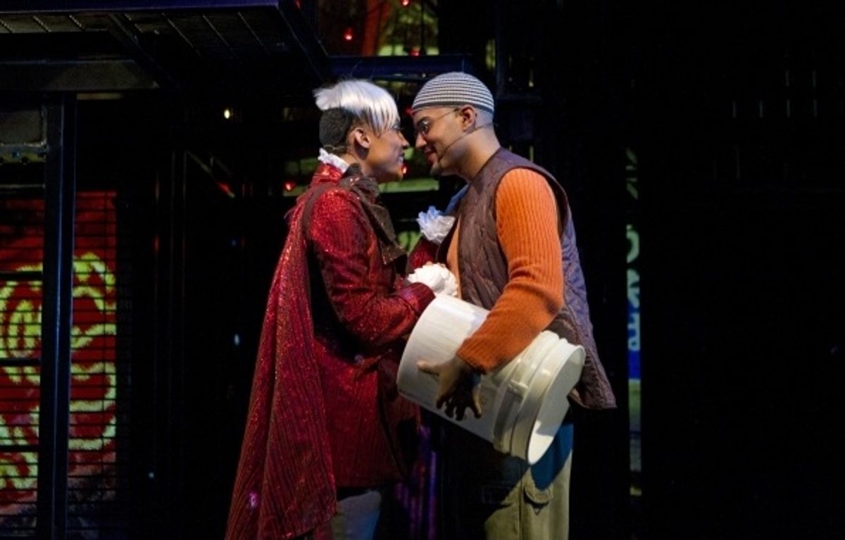 Michael Rodriguez and Nicholas Christopher
 at 