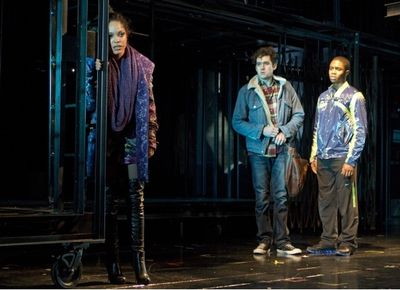 Arianda Fernandez, Adam Chanler-Berat and Ephraim Sykes Photo