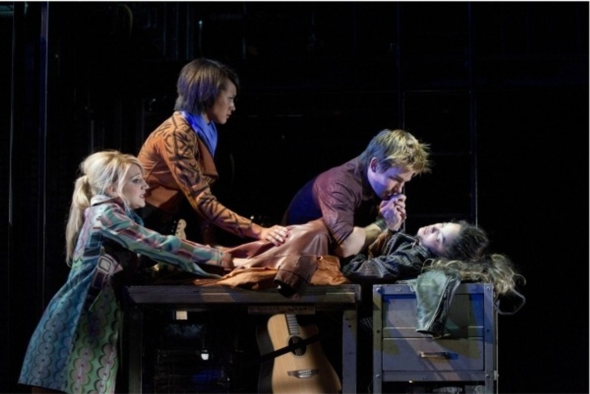 Annaleigh Ashford, Corbin Reid, Matt Shingledecker and Arianda Fernandez
 at 