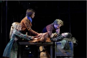 Annaleigh Ashford, Corbin Reid, Matt Shingledecker and Arianda Fernandez
 Photo