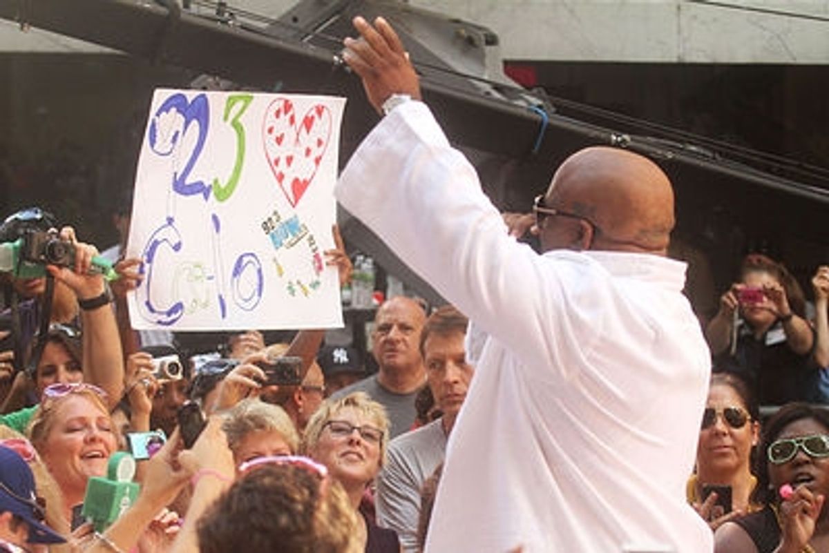 Cee Lo Green at Cee Lo Green Performs on 'The Today Show'