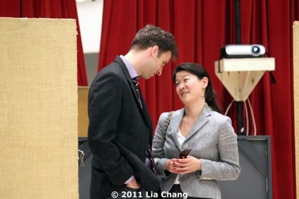 James Waterston (Daniel) and Jennifer Lim Photo
