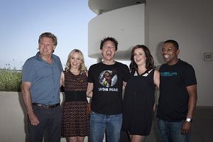 Bill Pullman, Alexa Havins, John Barrowman, Eve Myles and Mekhi Phifer Photo