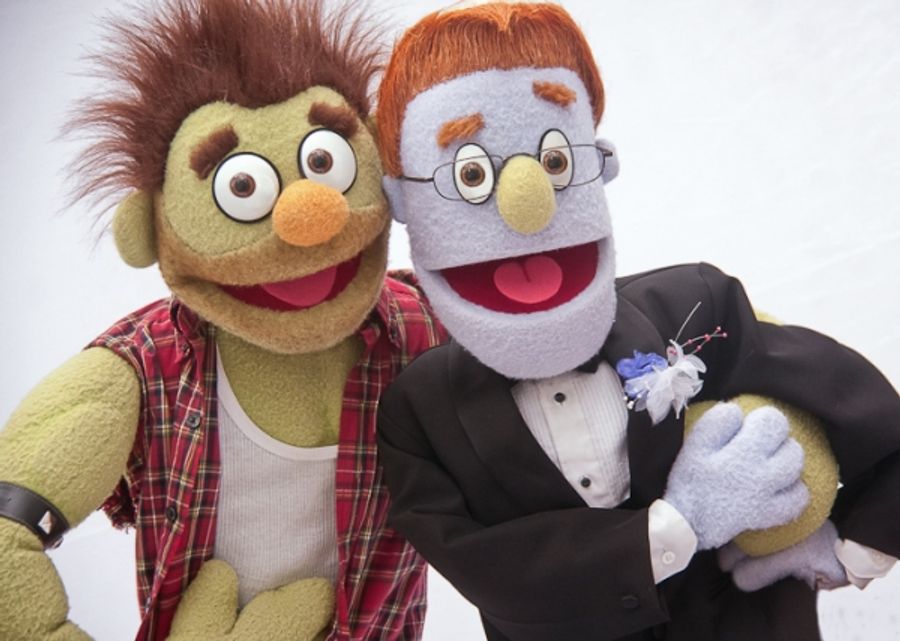 Photo Coverage: AVENUE Q's Gay Couple 'Rod' & 'Ricky' Wed in NYC Image