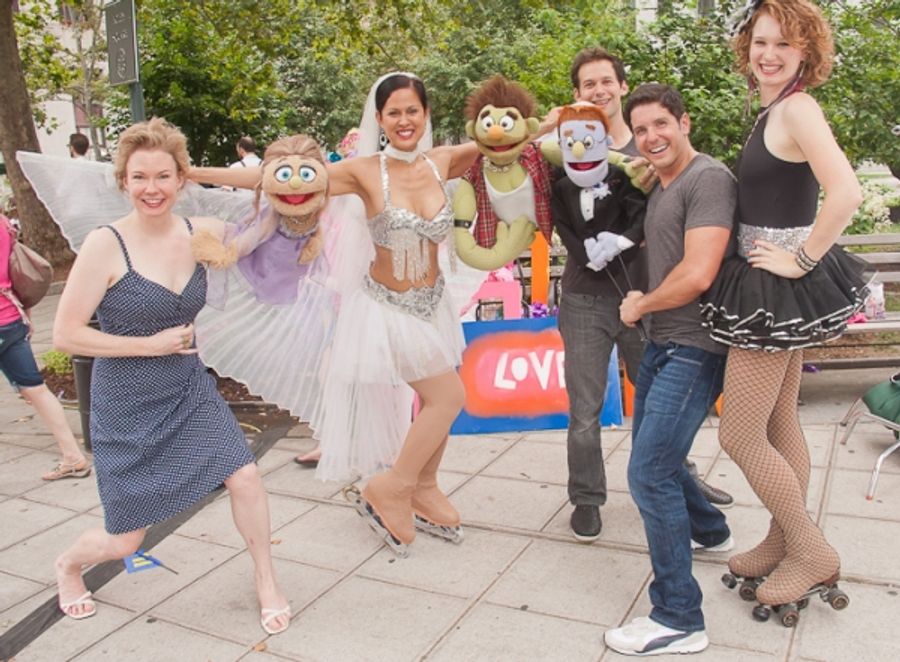 Photo Coverage: AVENUE Q's Gay Couple 'Rod' & 'Ricky' Wed in NYC Image