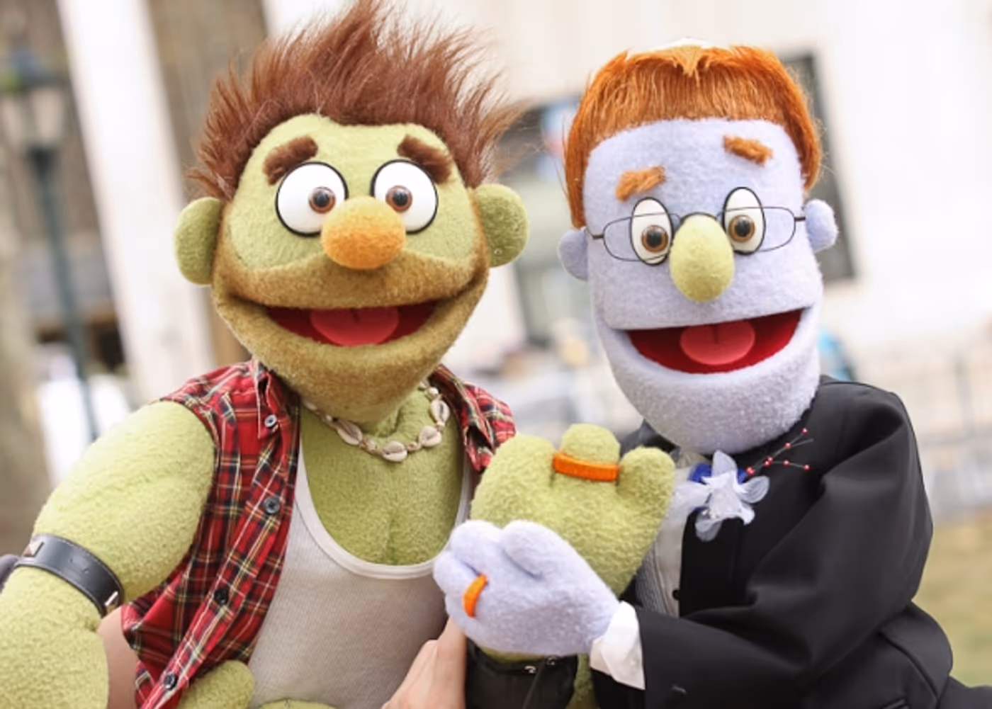 Photo Coverage: AVENUE Q's Gay Couple 'Rod' & 'Ricky' Wed in NYC  Image
