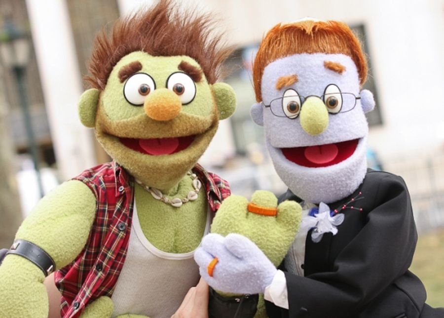 Photo Coverage: AVENUE Q's Gay Couple 'Rod' & 'Ricky' Wed in NYC Image