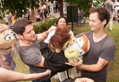 Jen Barnhart, Howie Michael Smith, Amy Hausman, and Jed Resnick Photo