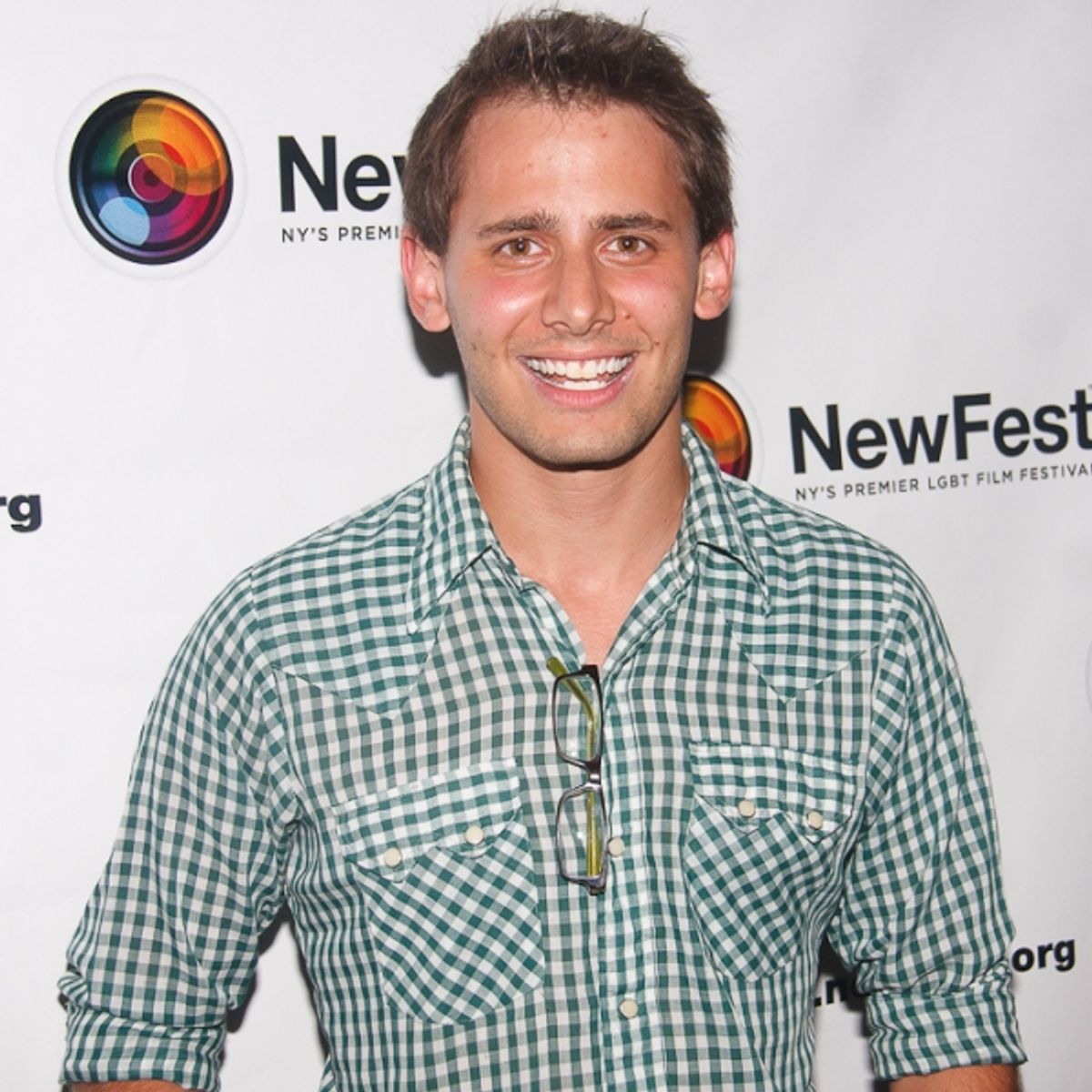 Benj Pasek at Cheyenne Jackson, Mandy Gonzalez, et al. at ONE NIGHT STAND Premiere