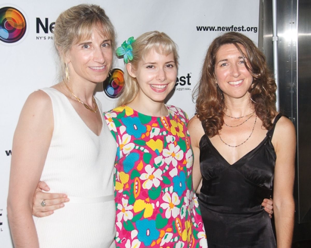 Elisabeth Sperling, Nellie McKay, and Trish Dalton at 