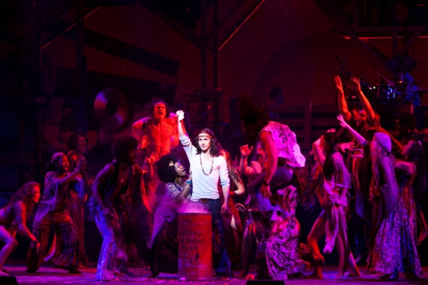 Photo Flash: HAIR Plays the St. James - New Production Shots!  Image
