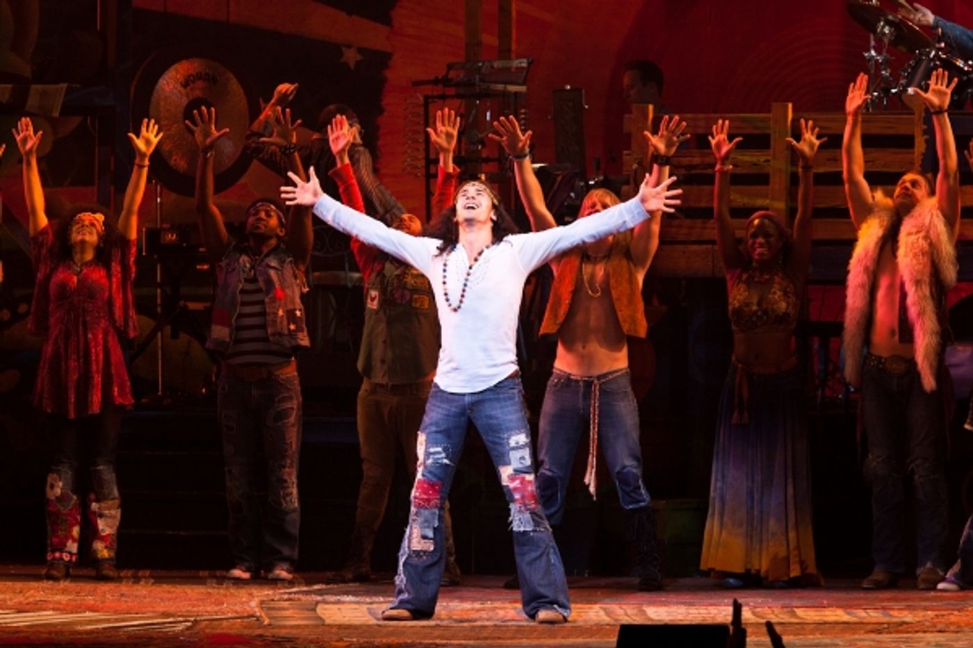 Photo Flash: HAIR Plays the St. James - New Production Shots!  Image