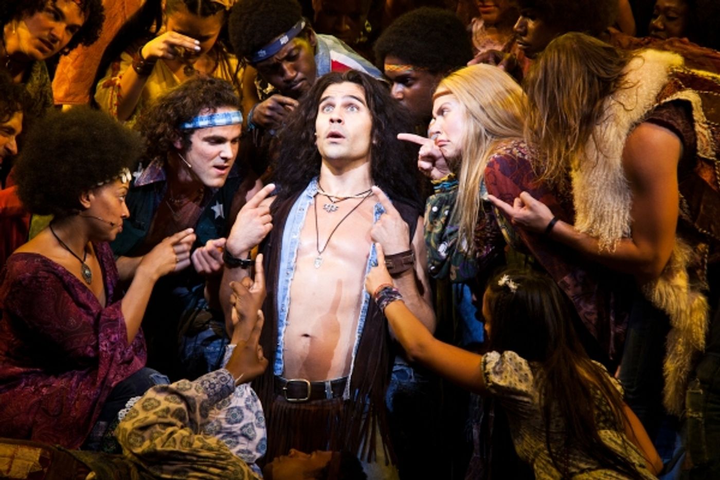 Photo Flash: HAIR Plays the St. James - New Production Shots!  Image