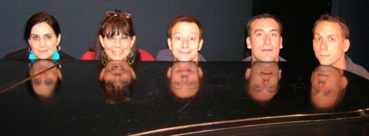 Stephanie D'Abruzzo, Christine Pedi, Tally Sessions, Chris Hoch and Steven Strafford at 