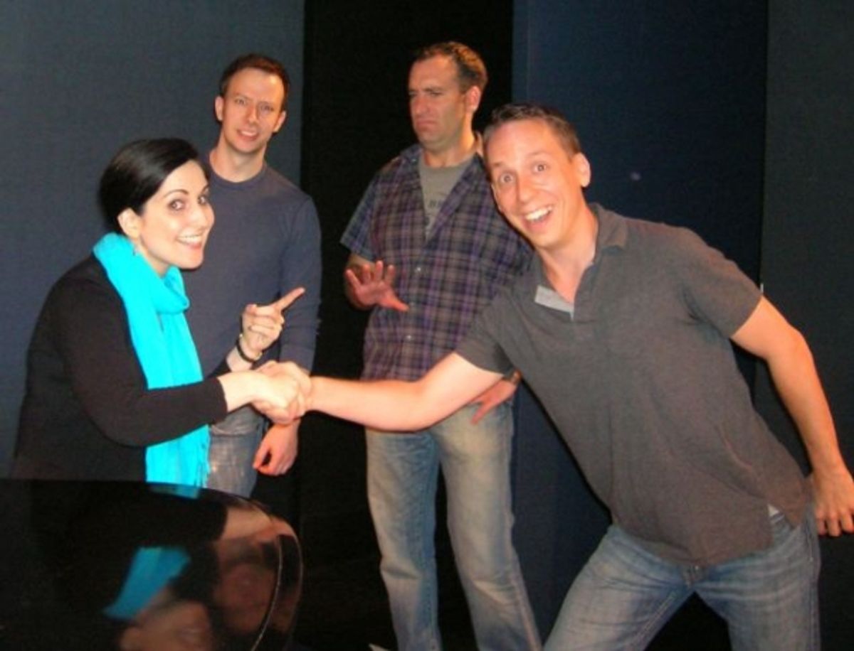 Stephanie D'Abruzzo, Tally Sessions, Chris Hoch and Steven Strafford at 