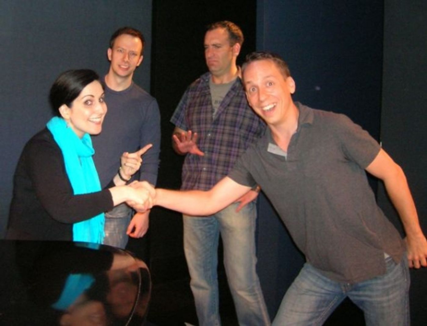 Photo Flash: In Rehearsal with THE MAD SHOW Photo Flash: In Rehearsal with THE MAD SHOW Image