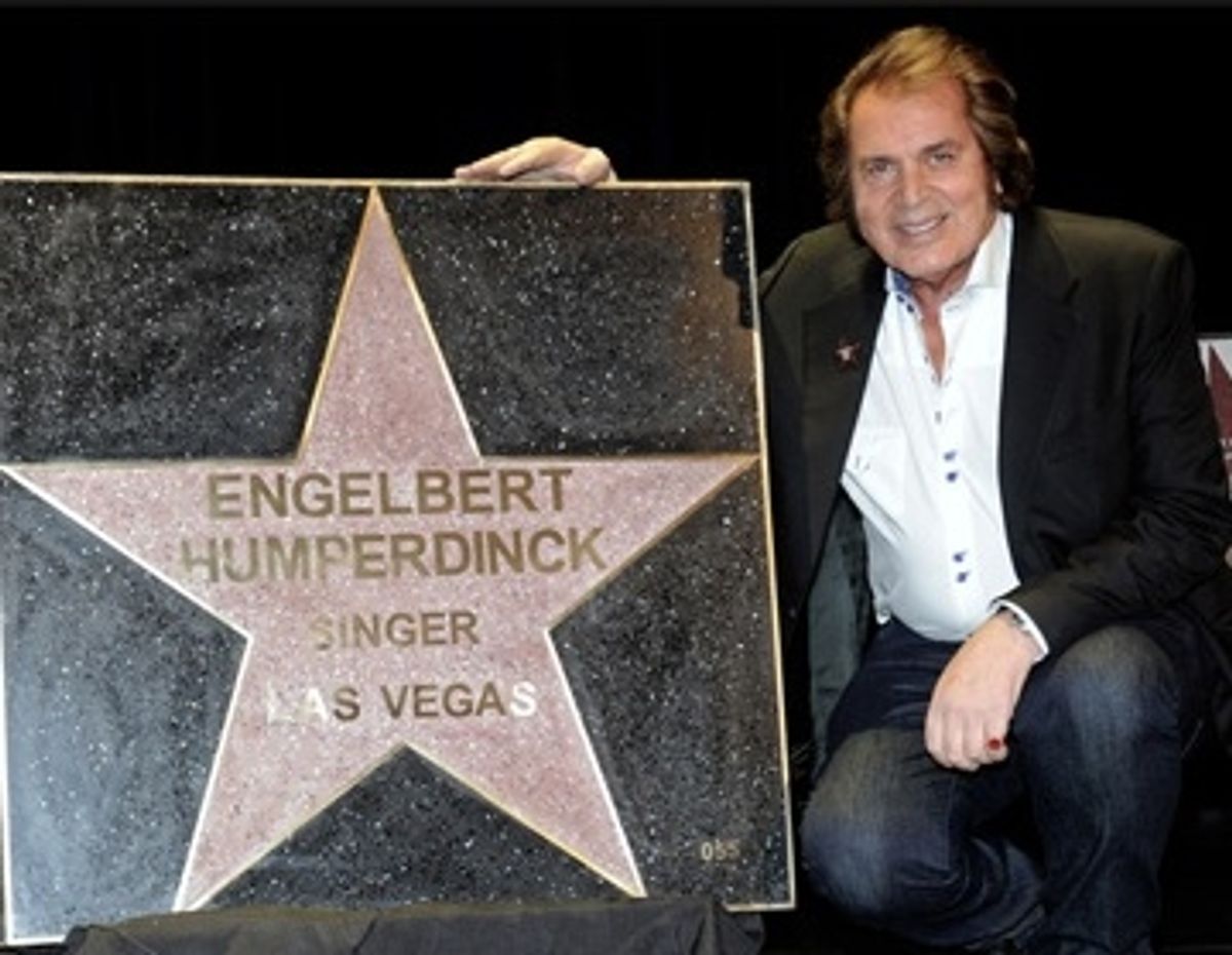 Engelbert Humperdinck Gets Star on Las Vegas Walk of Stars at 