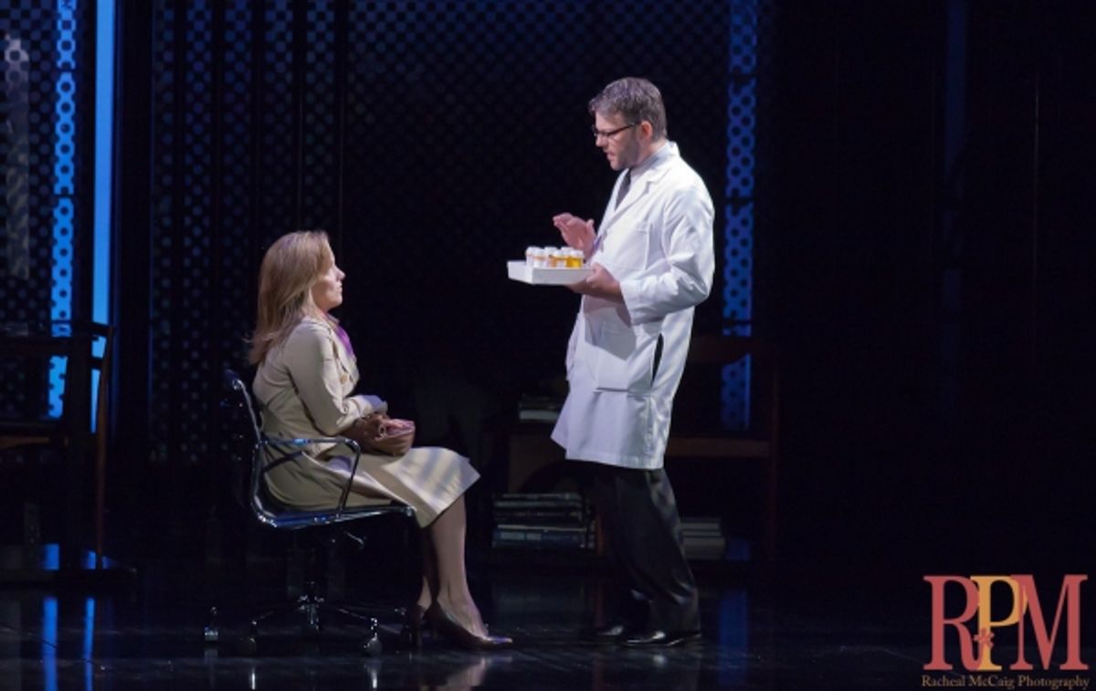 Jeremy Kushnier and Alice Ripley at 