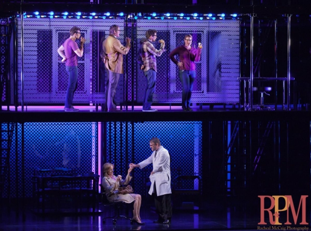 Alice Ripley and the cast of NEXT TO NORMAL at 