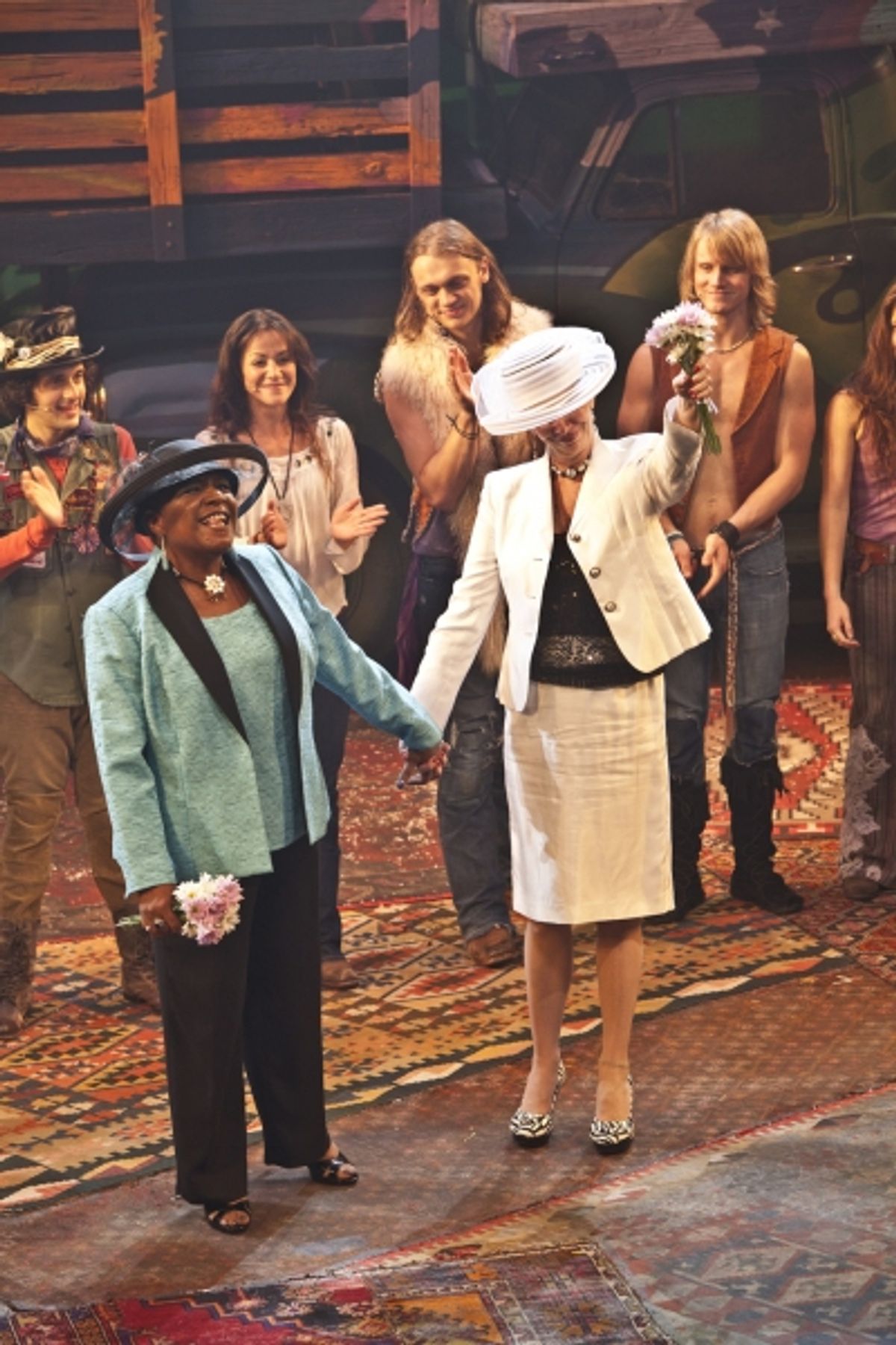 Terri White and Donna Barnett at 