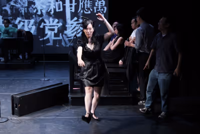 A staged concert of Heading East, a Richard Rodgers Development Award-winning musical Photo