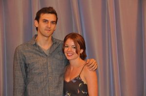 Lucas Kavner and Aubrey Dollar Photo