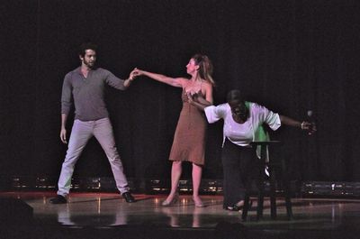 Todd Burnsed, Lorin Latarro and Lillian White Photo