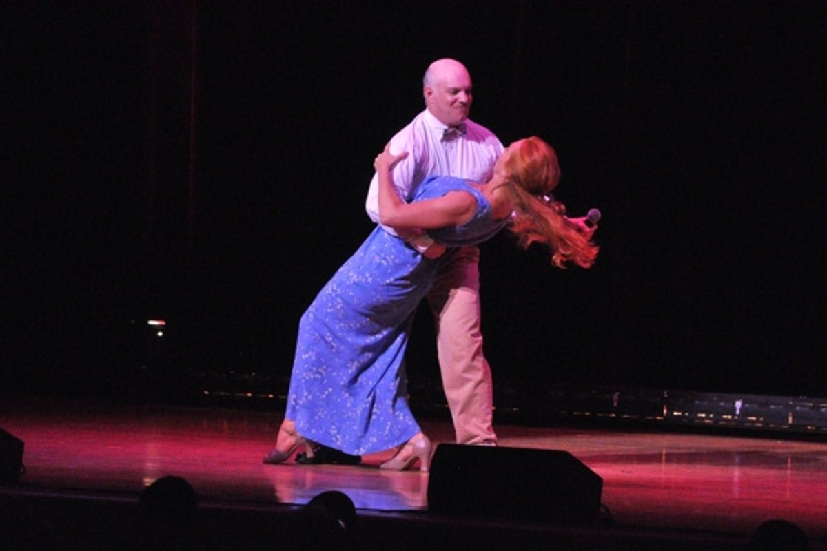 Eddie Korbich and Carolee Carmello at 