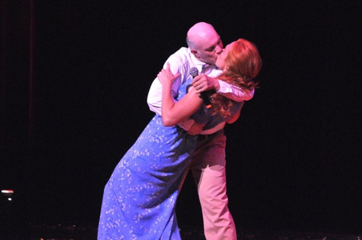 Eddie Korbich and Carolee Carmello at 