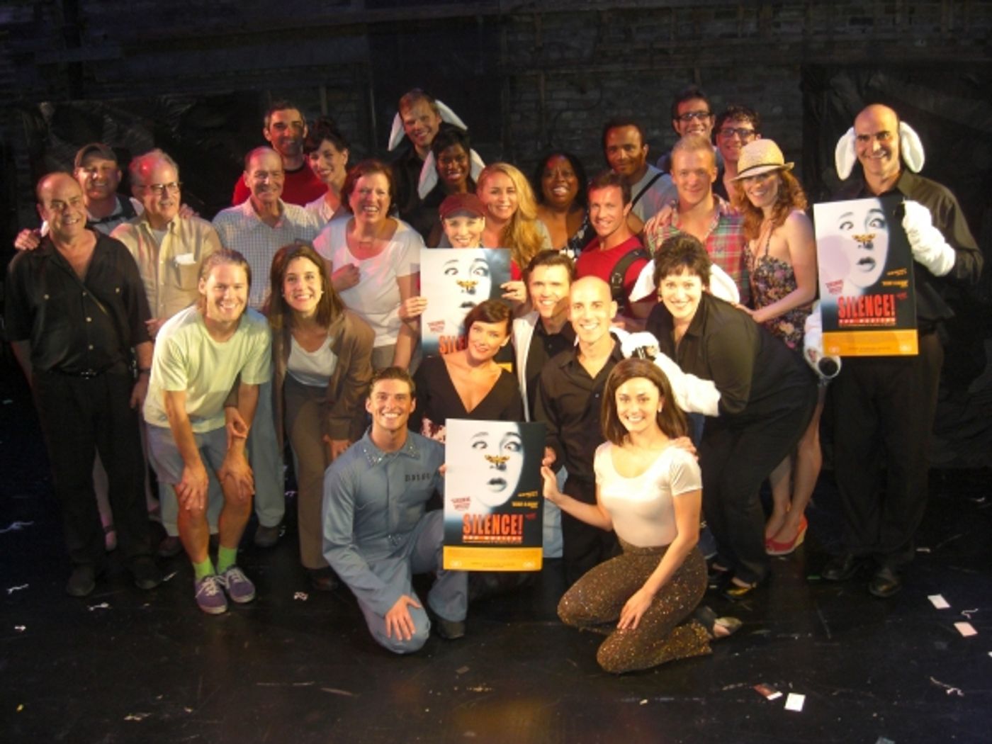 Photo Flash: CHICAGO Cast & Randy Harrison Visit SILENCE! Photo Flash: CHICAGO Cast & Randy Harrison Visit SILENCE! Image