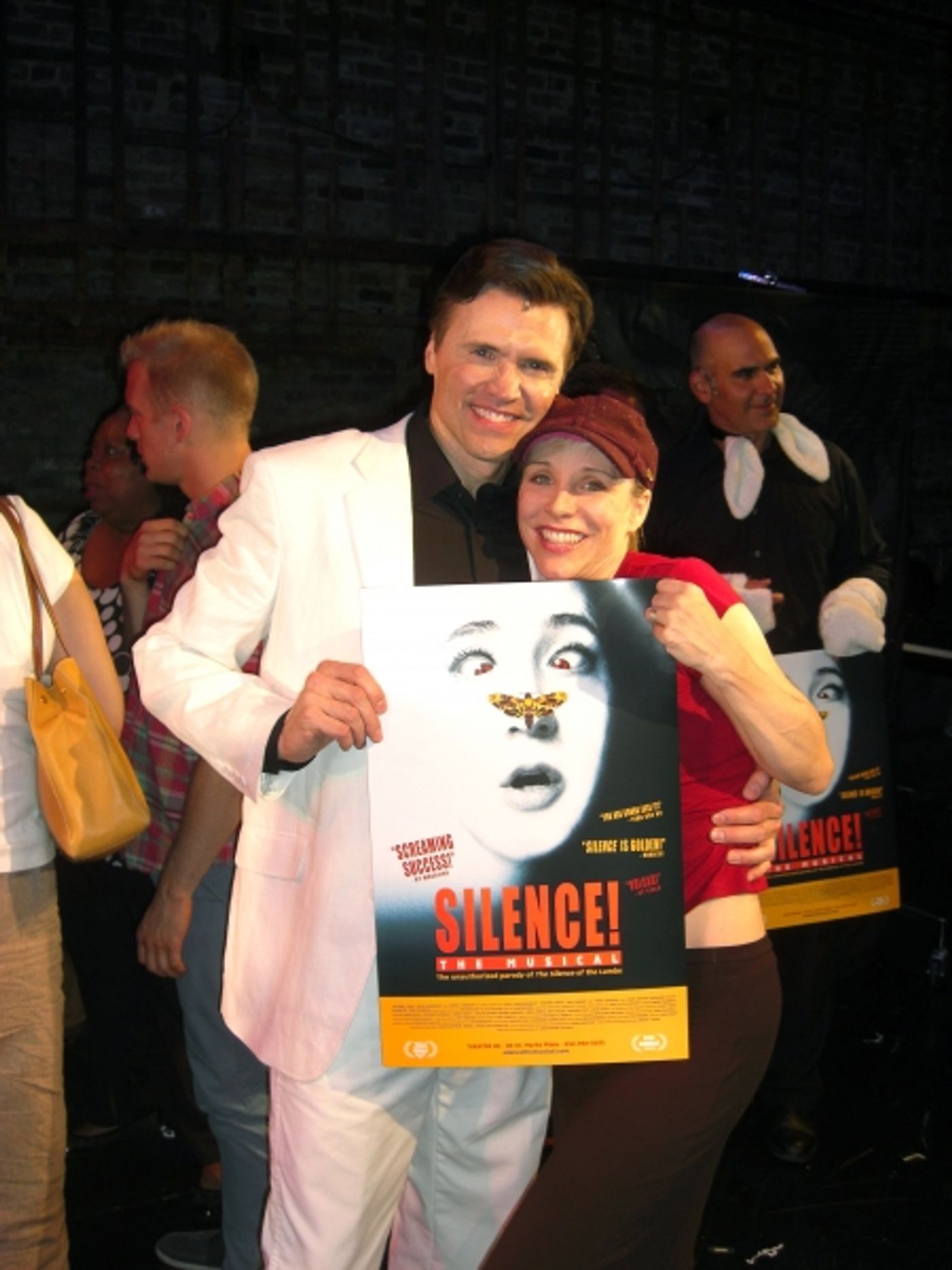Photo Flash: CHICAGO Cast & Randy Harrison Visit SILENCE! Photo Flash: CHICAGO Cast & Randy Harrison Visit SILENCE! Image