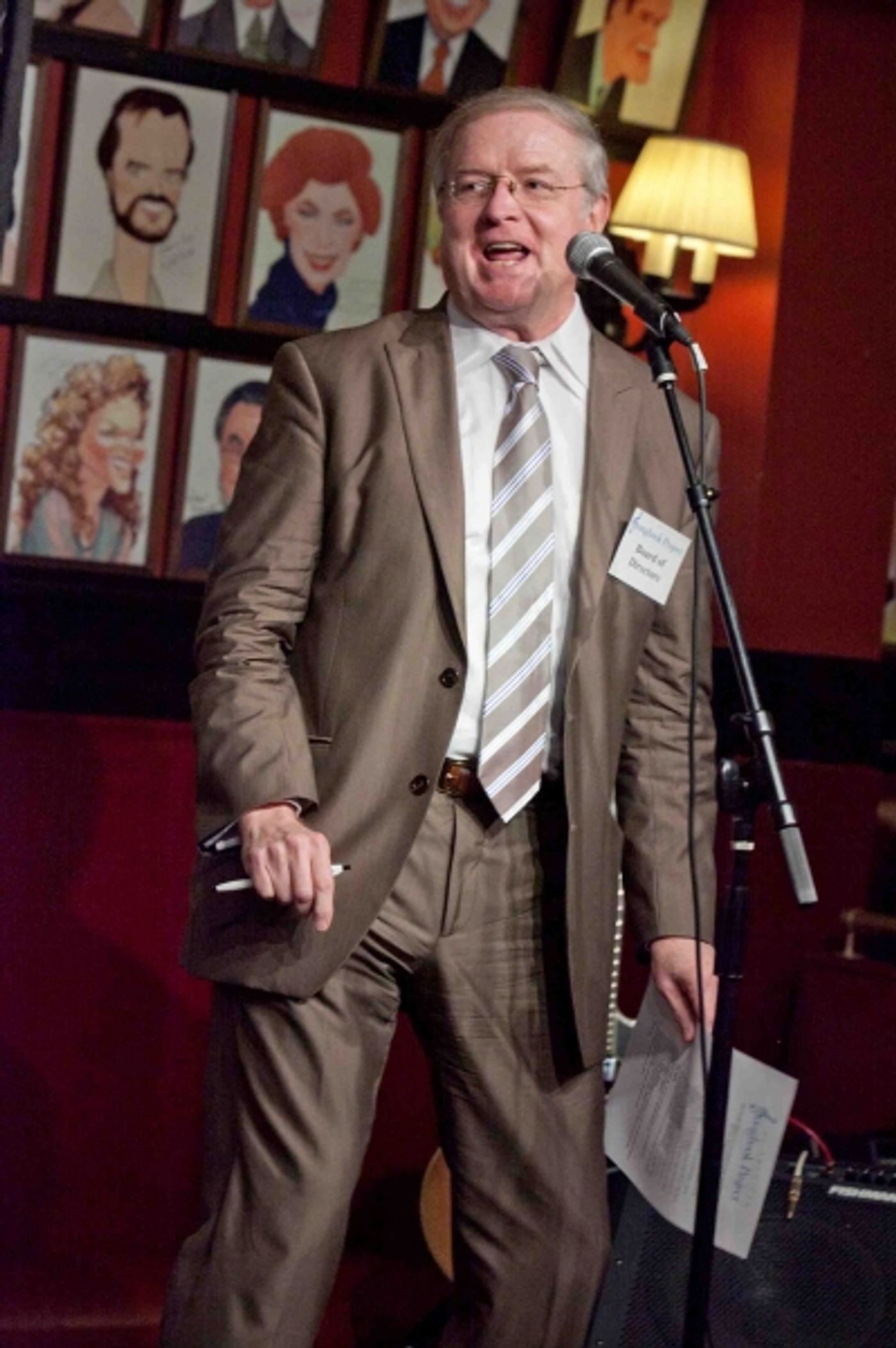 Photo Coverage: Peter Gallagher & More at THE AMERICAN SONGBOOK PROJECT at SARDI's  Image