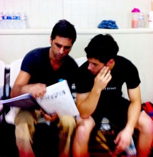 John Stamos, Nick Jonas @ BroadwayWorld John Stamos, Nick Jonas Photo