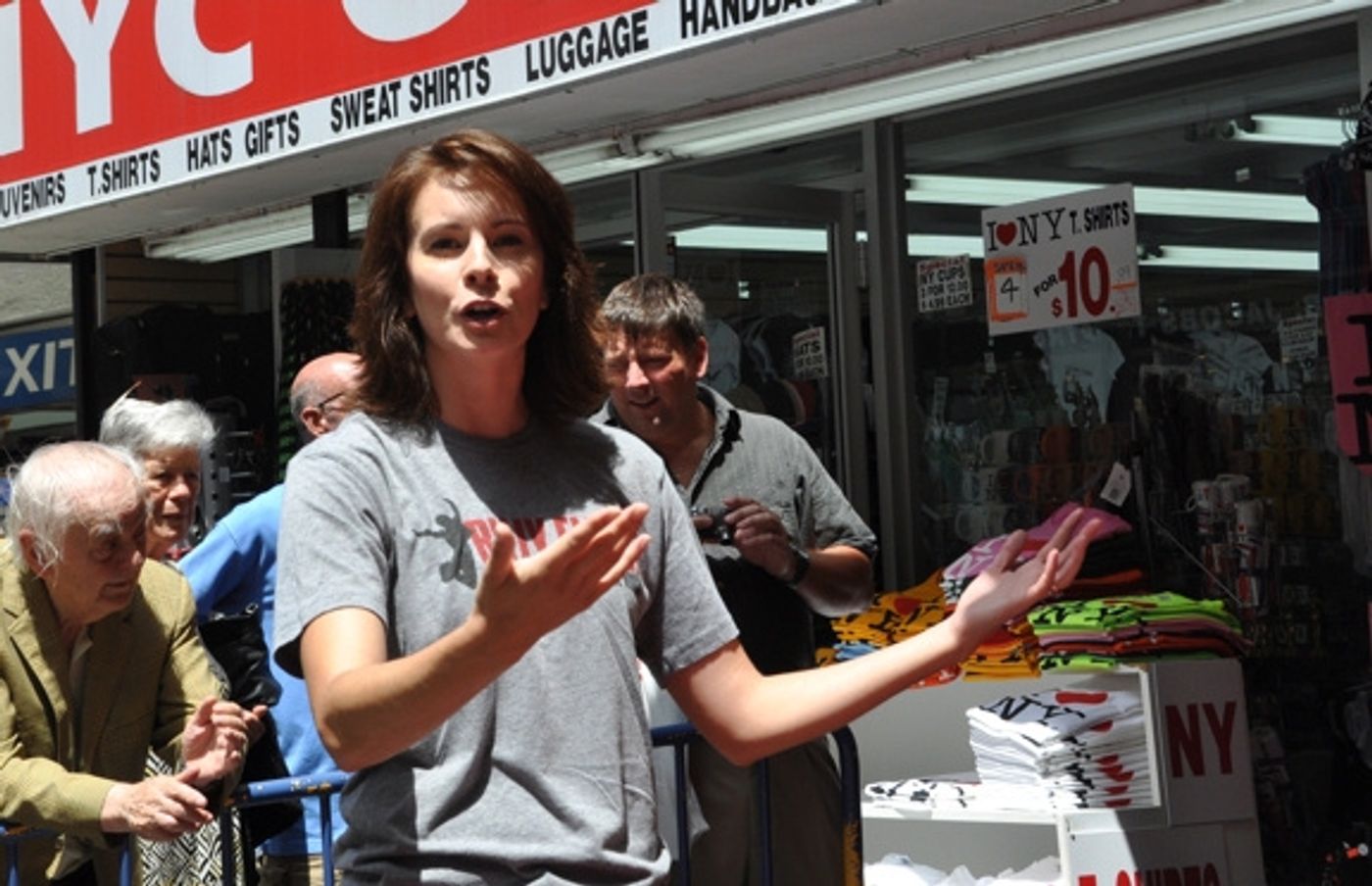 Photo Coverage: BILLY ELLIOT Celebrates National Dance Day with Sidewalk Warmup  Image