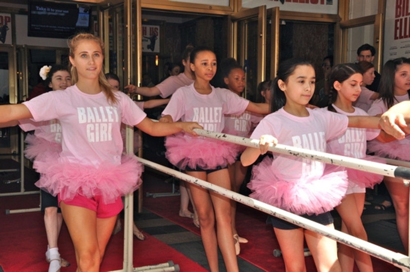 Photo Coverage: BILLY ELLIOT Celebrates National Dance Day with Sidewalk Warmup  Image