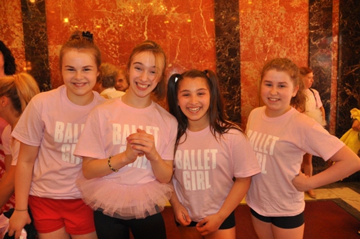 Ruby Rakos, Kayla Vanderbilt, Annabelle Kempf and Brianna Fragomeni at 