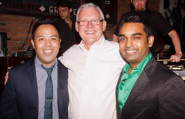 Robert Tatad, Ken Arthur, and Devanand Janki Photo